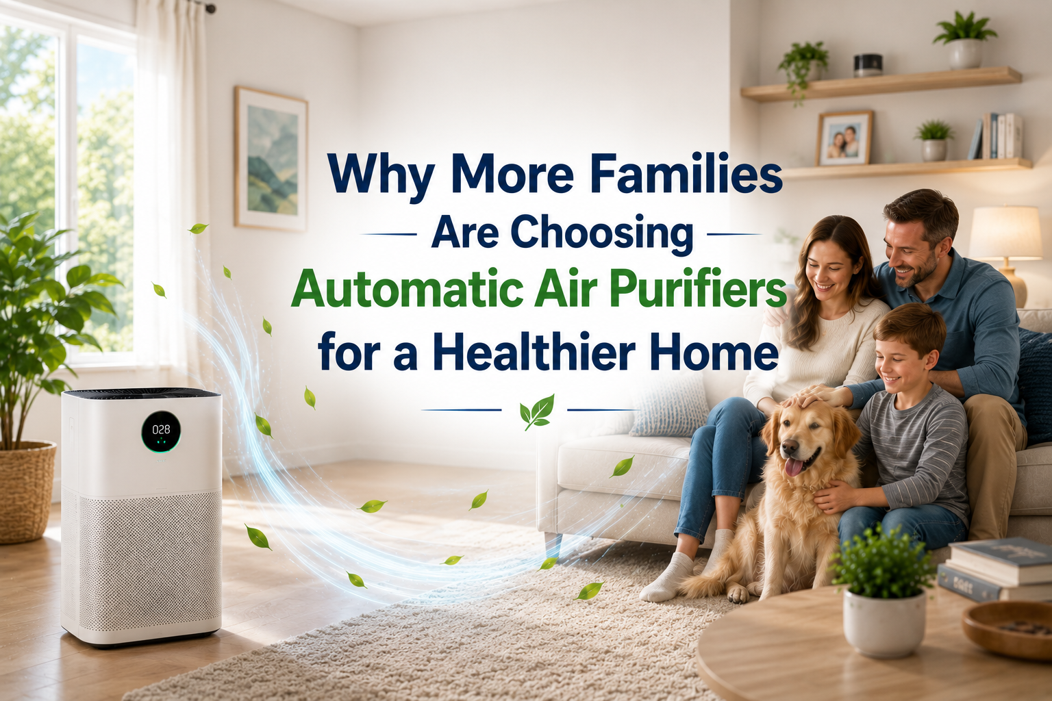 Why More Families Are Choosing Automatic Air Purifiers for a Healthier Home